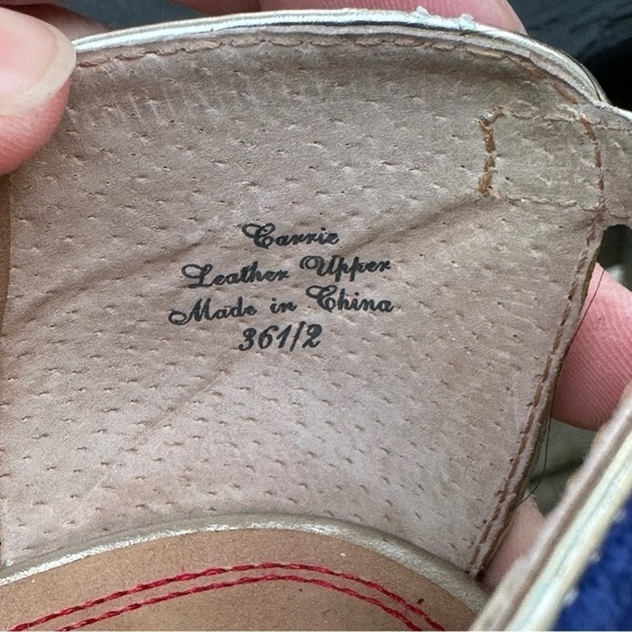 5/48 Women’s Blue Suede Carrie Open Toe Heels‎ Size 36.5 - Picture 7 of 7